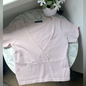 Brandy Melville John Galt pink amara top